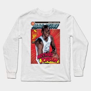 Michael Jordan - North Carolina Long Sleeve T-Shirt